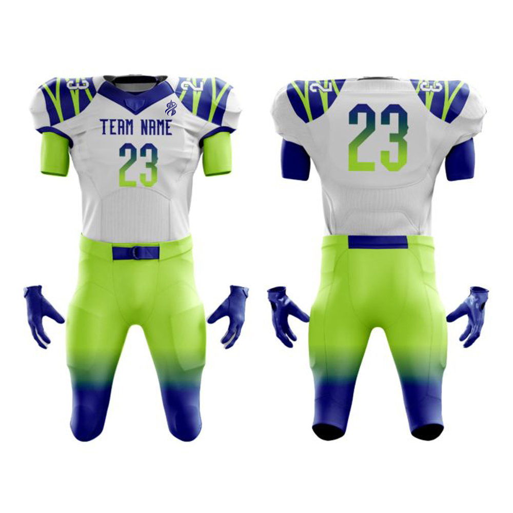 American foot ball uniform8